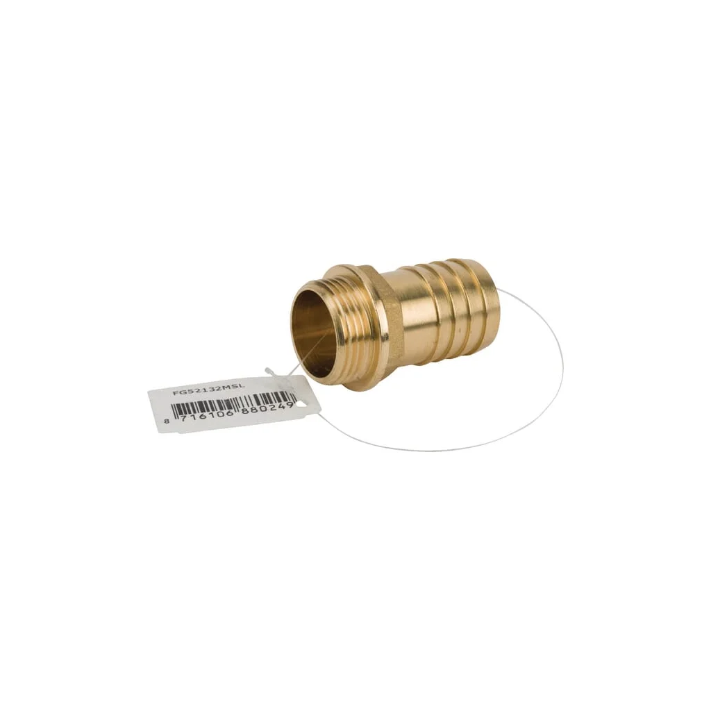 Racord pentru furtun din alamă 32mm x M 1"