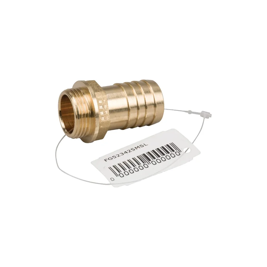 Racord pentru furtun din alamă 25mm x M 3/4"