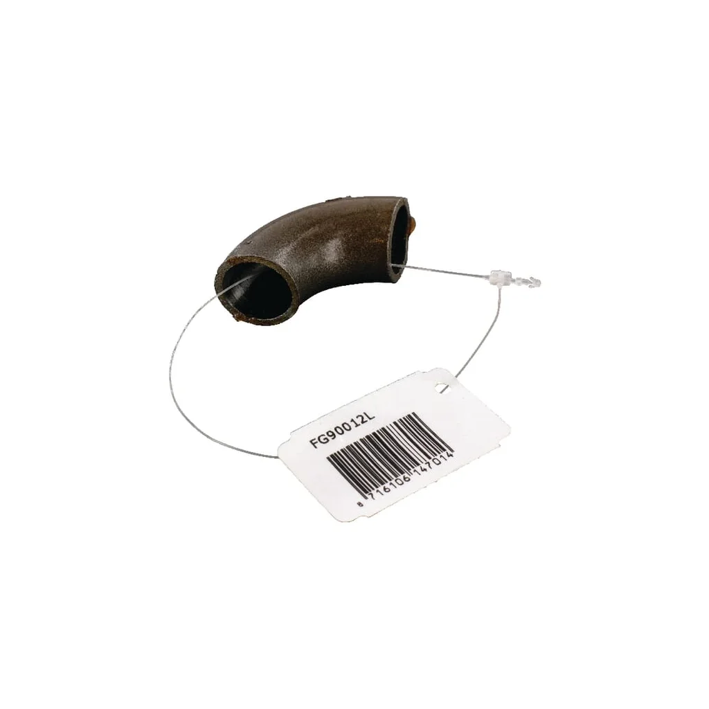Cot sudură 90° negru 1/2"