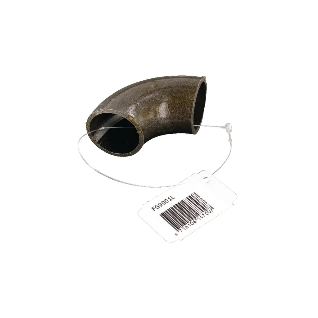 Cot 90° negru 1"