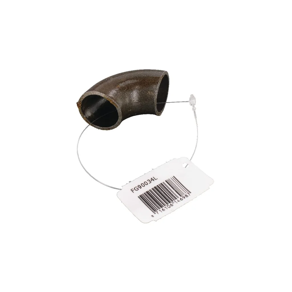 Cot sudură 90° negru 3/4"