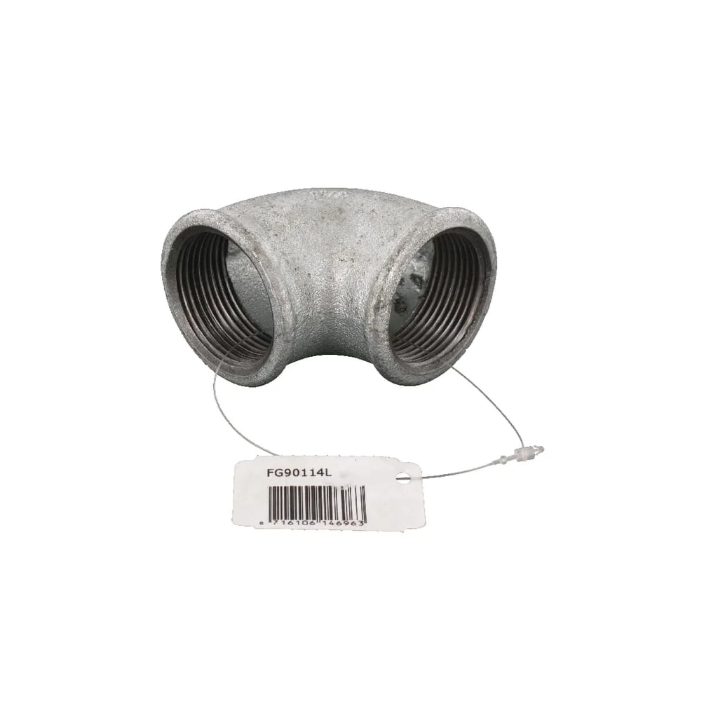 Cot de 90° mamă zn. 1-1/4"