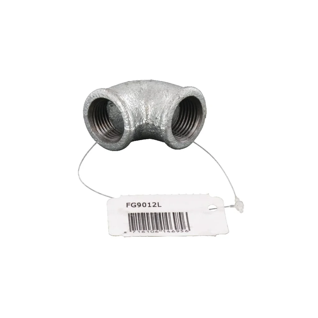 Cot 90° zincat filet interior/filet interior 1/2"