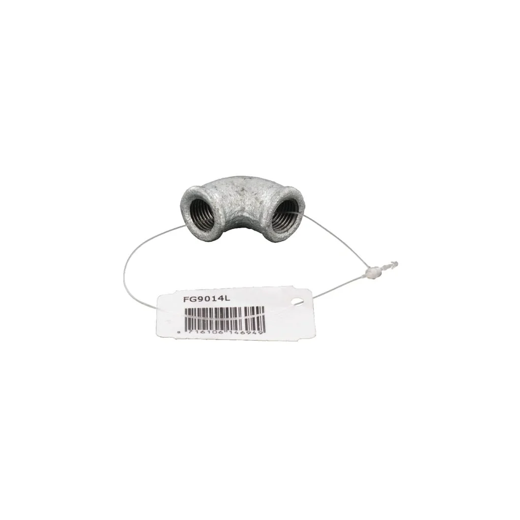 Cot 90° interior zn. 1/4"