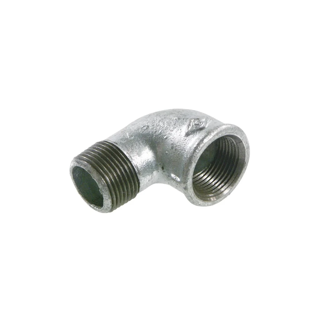 Cot zincat filet interior/filet exterior 1 1/2"