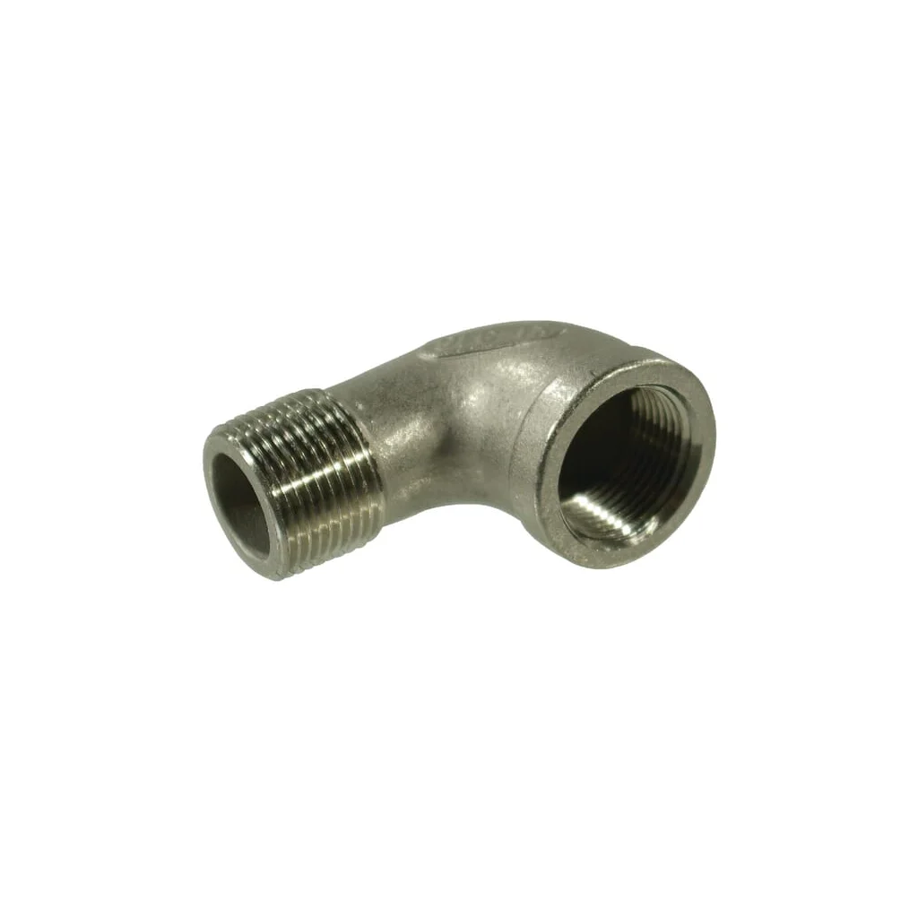 Cot 90° S.S. mamă/tată 1/8"