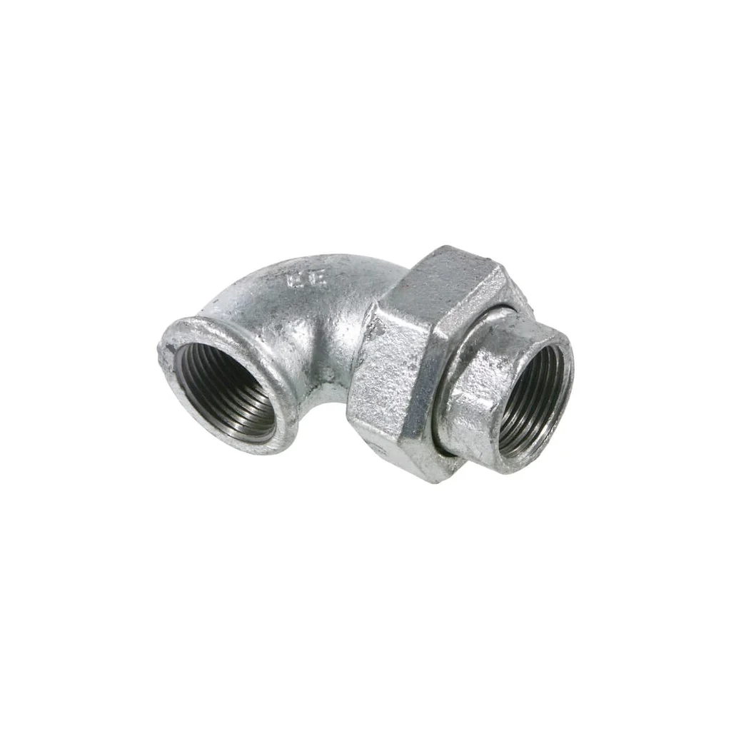 Cuplaj 90° galvanizat mamă/mamă 3/4"