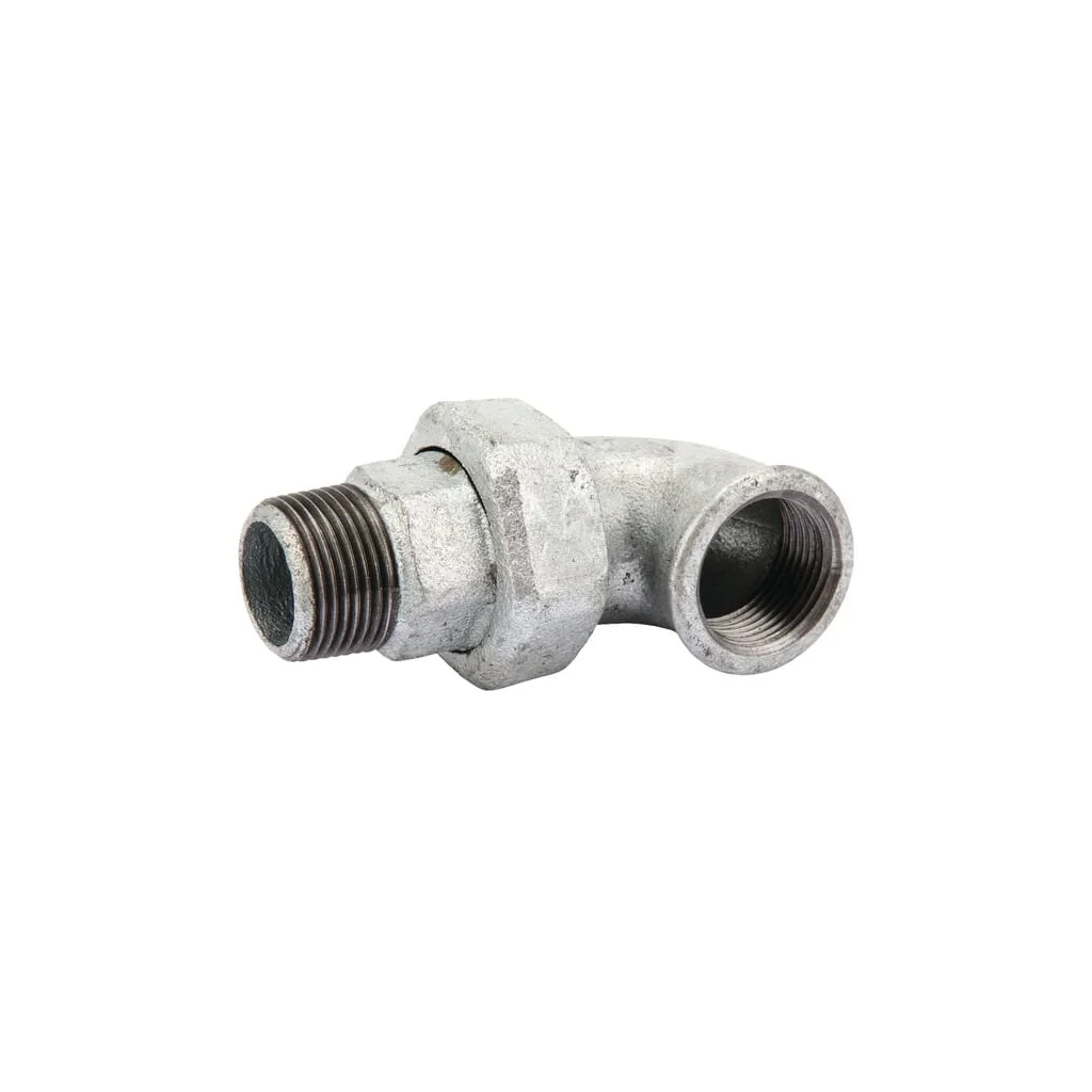 Cuplaj 90° galvanizat mamă/tată 1"