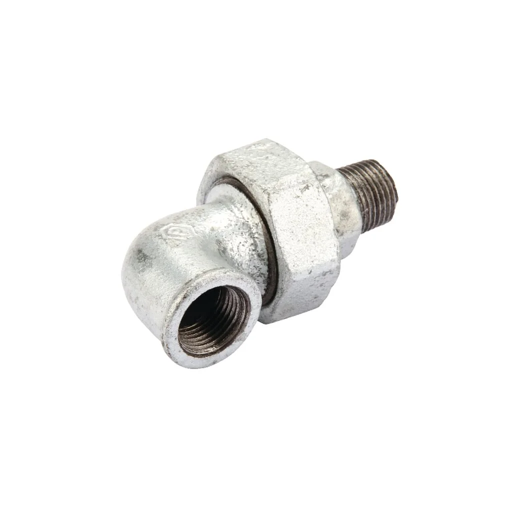 Cuplaj 90° galvanizat mamă/tată 1/2"
