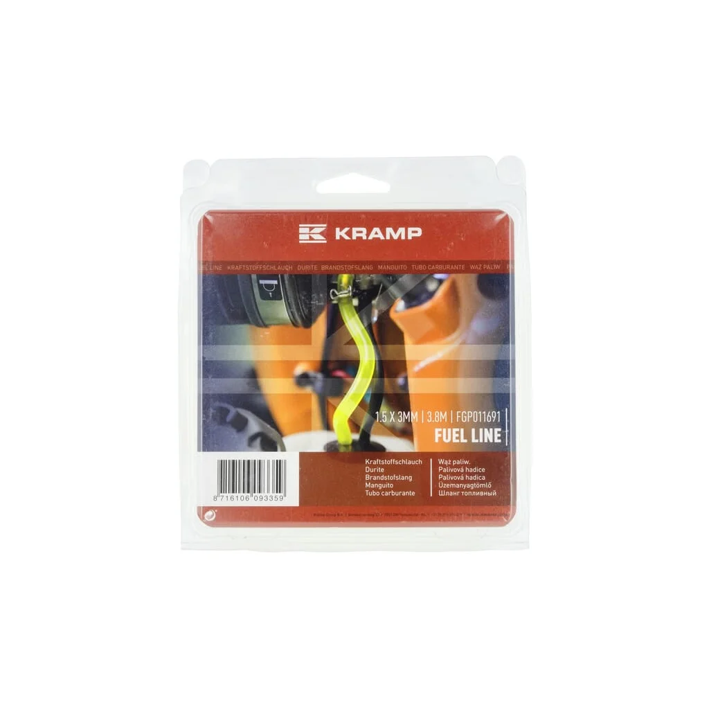Furtun pentru combustibil Ø1,5x3,0mm-3,8m