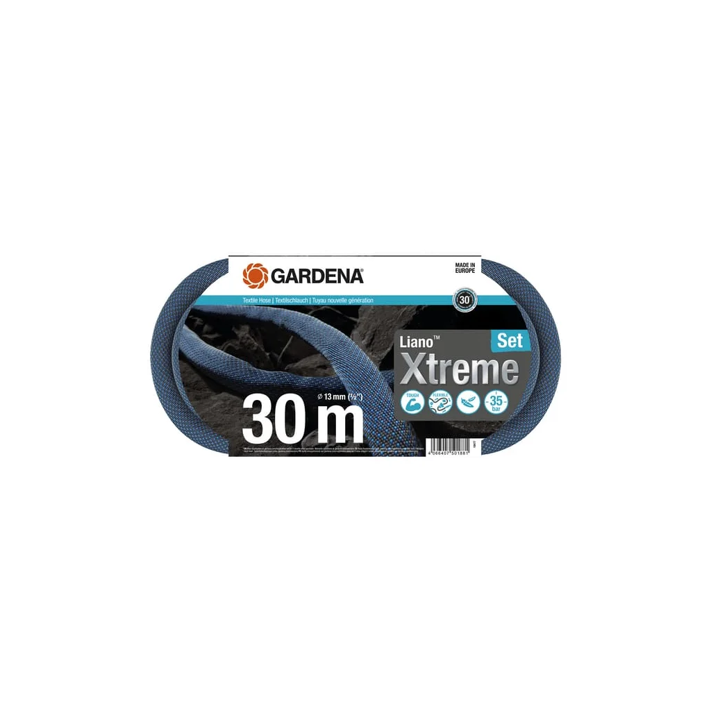 Furtun textil Liano™ Xtreme 13 mm (1/2"), set 30 m