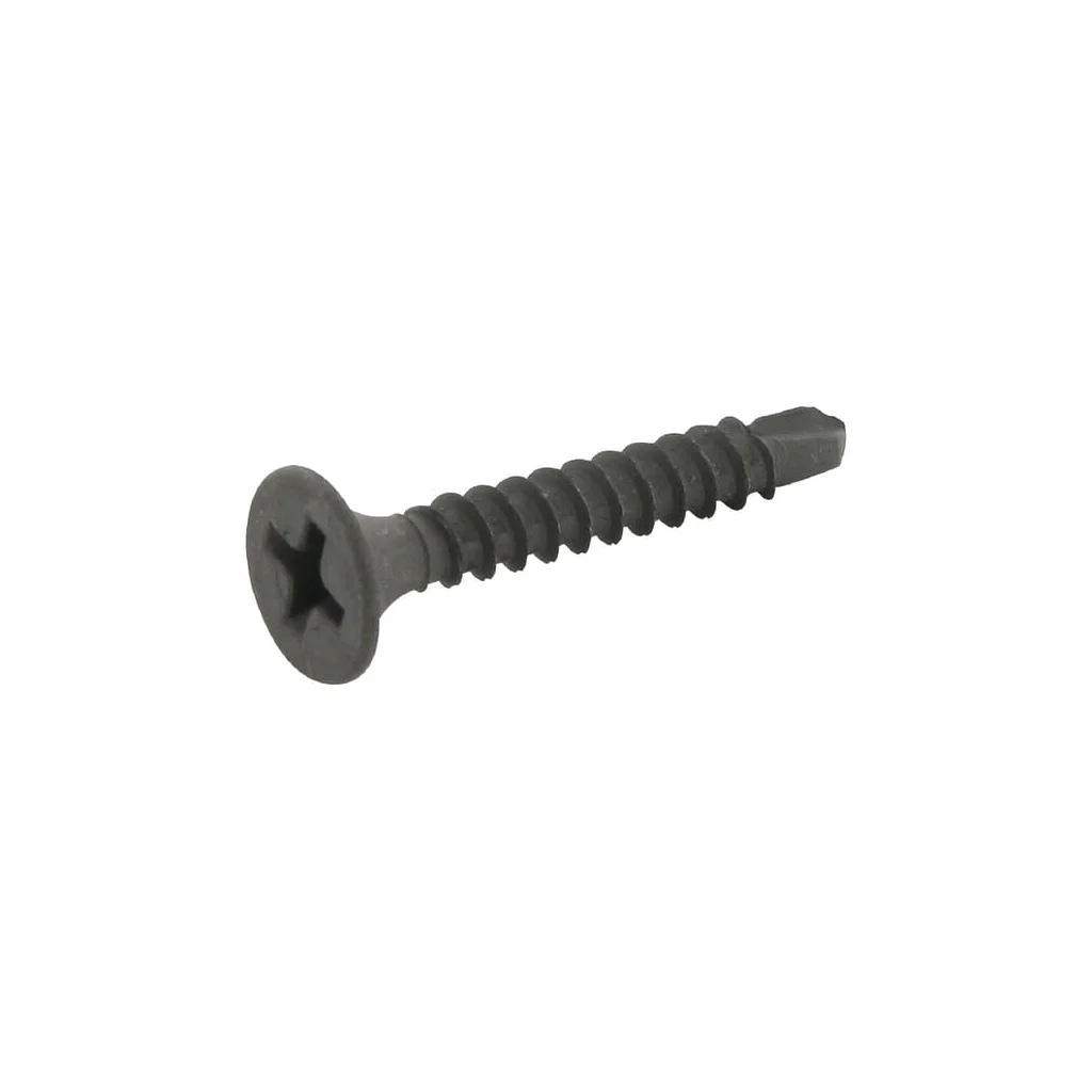 Șurub pentru gips carton autofiletant cap înecat în cruce PH2 DIN18182 3,5x35mm oțel fosfatat