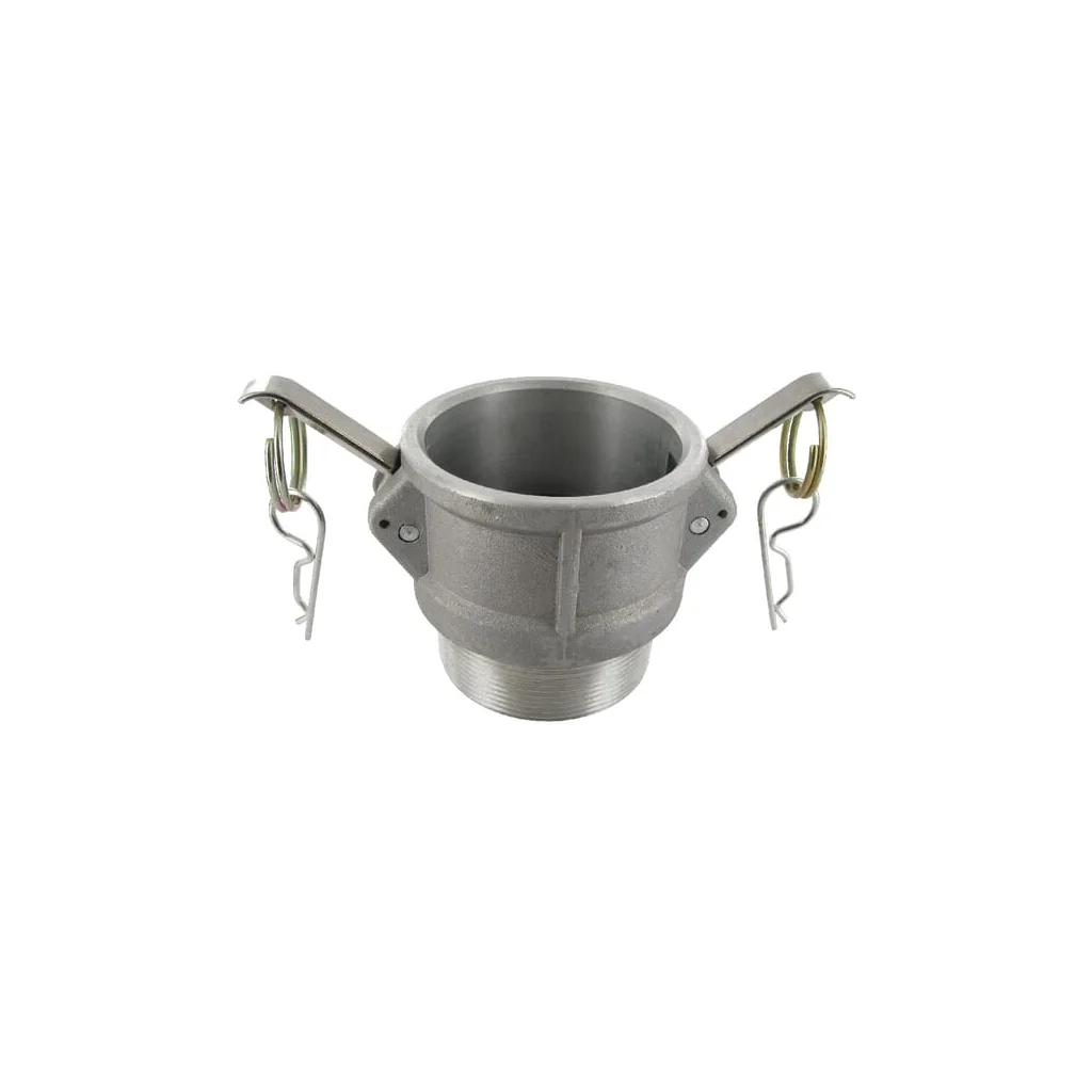 Cuplă Camlock tip B 2 1/2" filet tată aluminiu