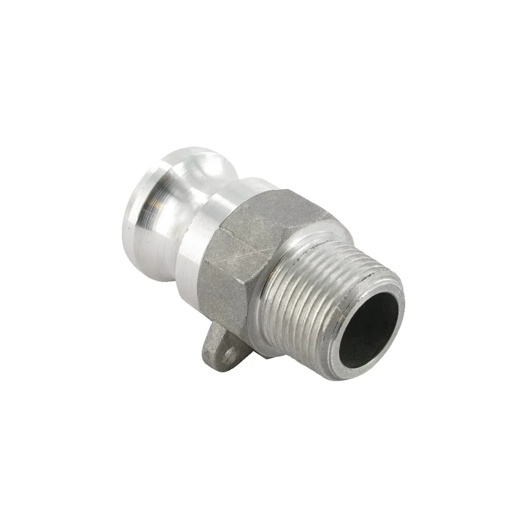 Cuplă Camlock tip F 3/4" filet tată aluminiu