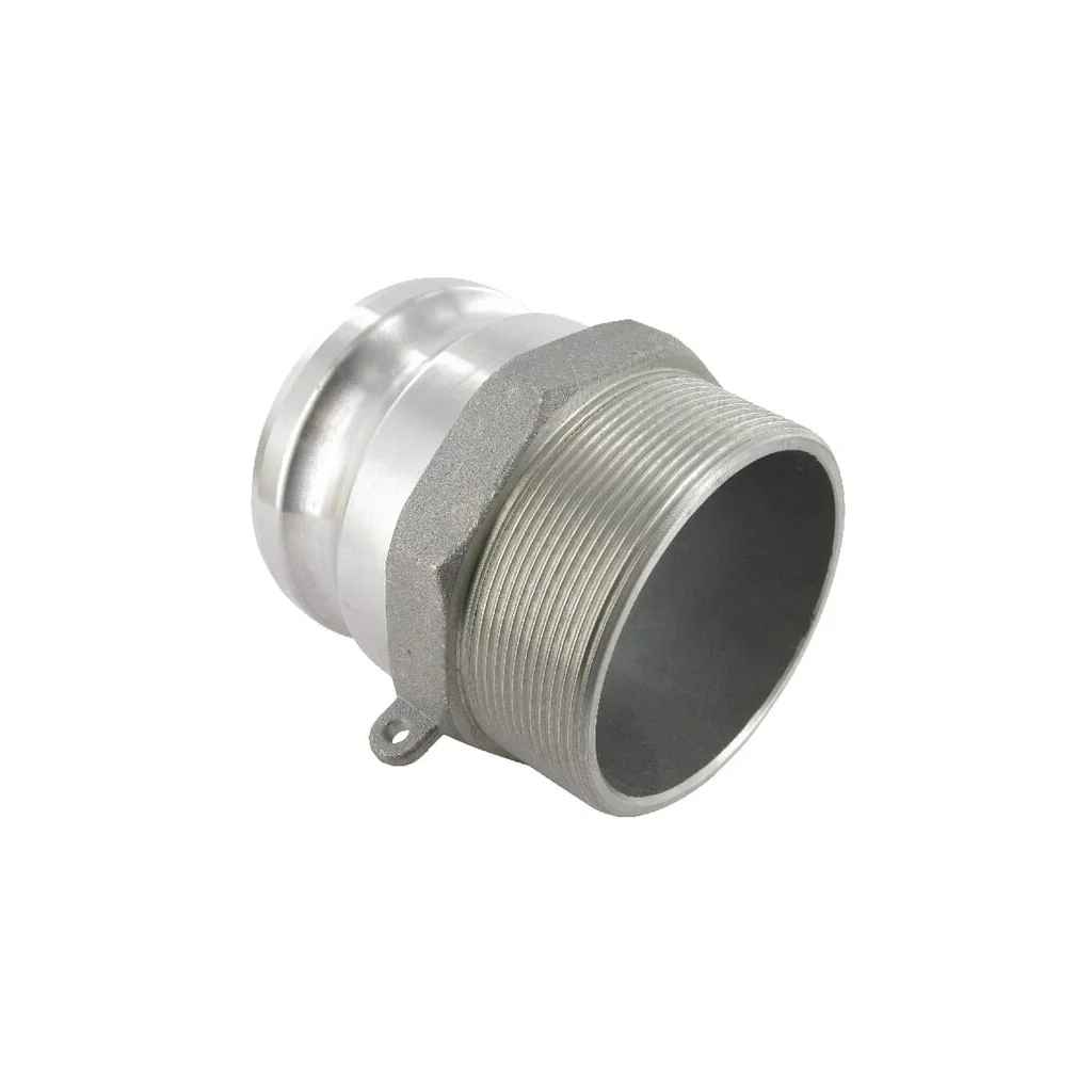 Cuplă Camlock tip F 3" filet tată aluminiu
