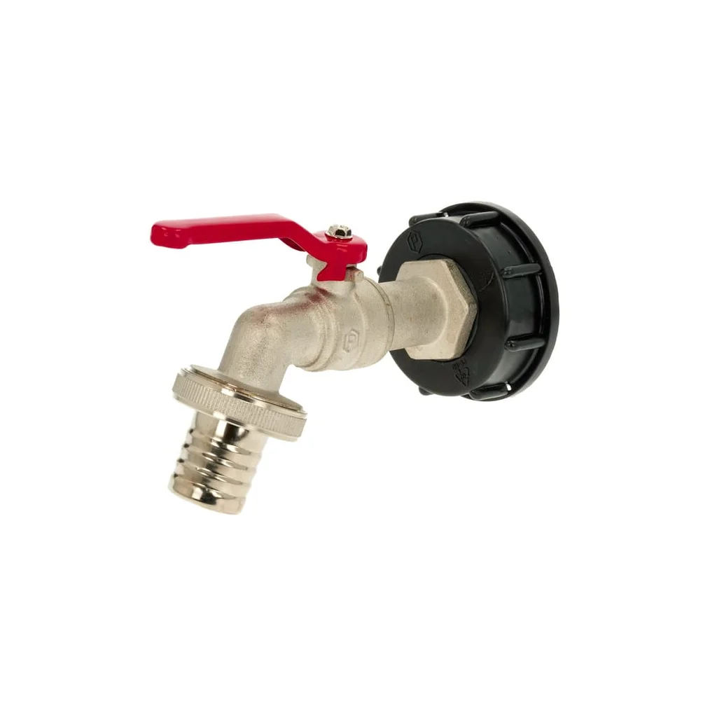 Adaptor IBC S60x6 cu robinet de 1"