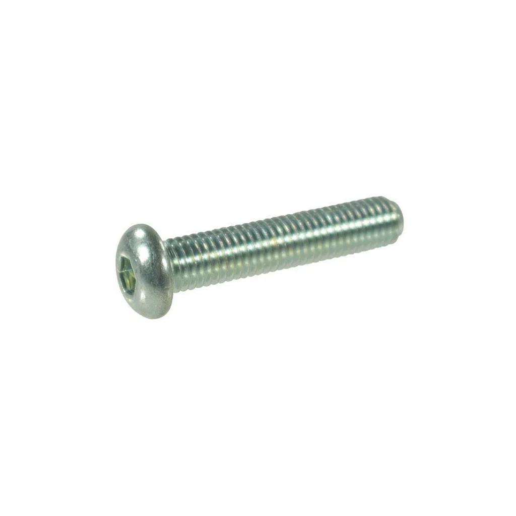 Șurub cap bombat orificiu hexagonal ISO7380 M10x1,5x20mm oțel placat cu zinc grupa 10.9