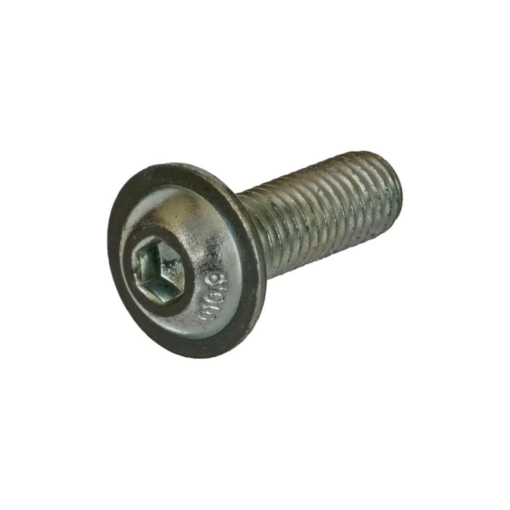 Șurub cap bombat orificiu hexagonal ISO7380 M16x2x40mm oțel placat cu zinc grupa 10.9