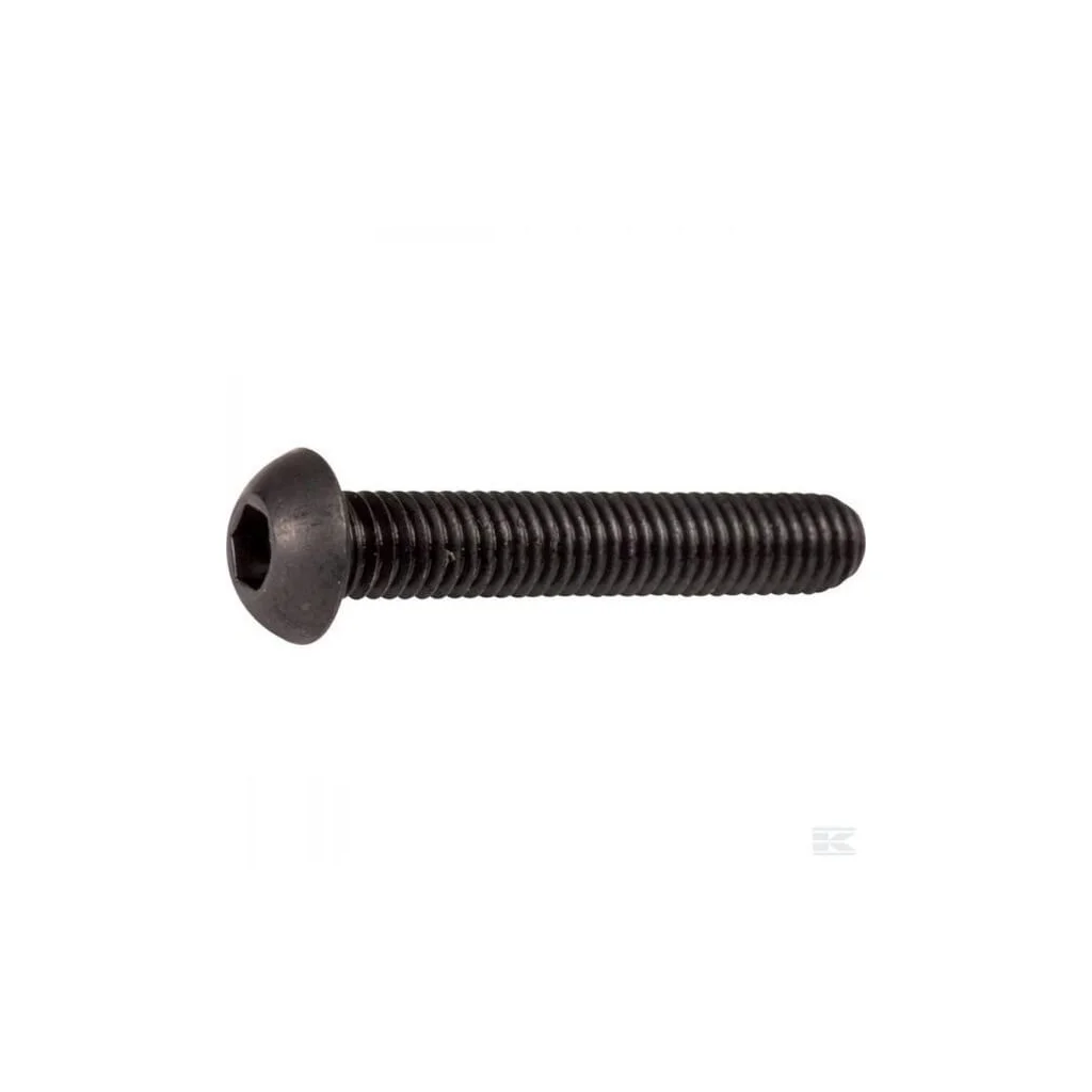 Șurub cap bombat orificiu hexagonal ISO7380 M6x1x16mm oțel placat cu zinc grupa 10.9