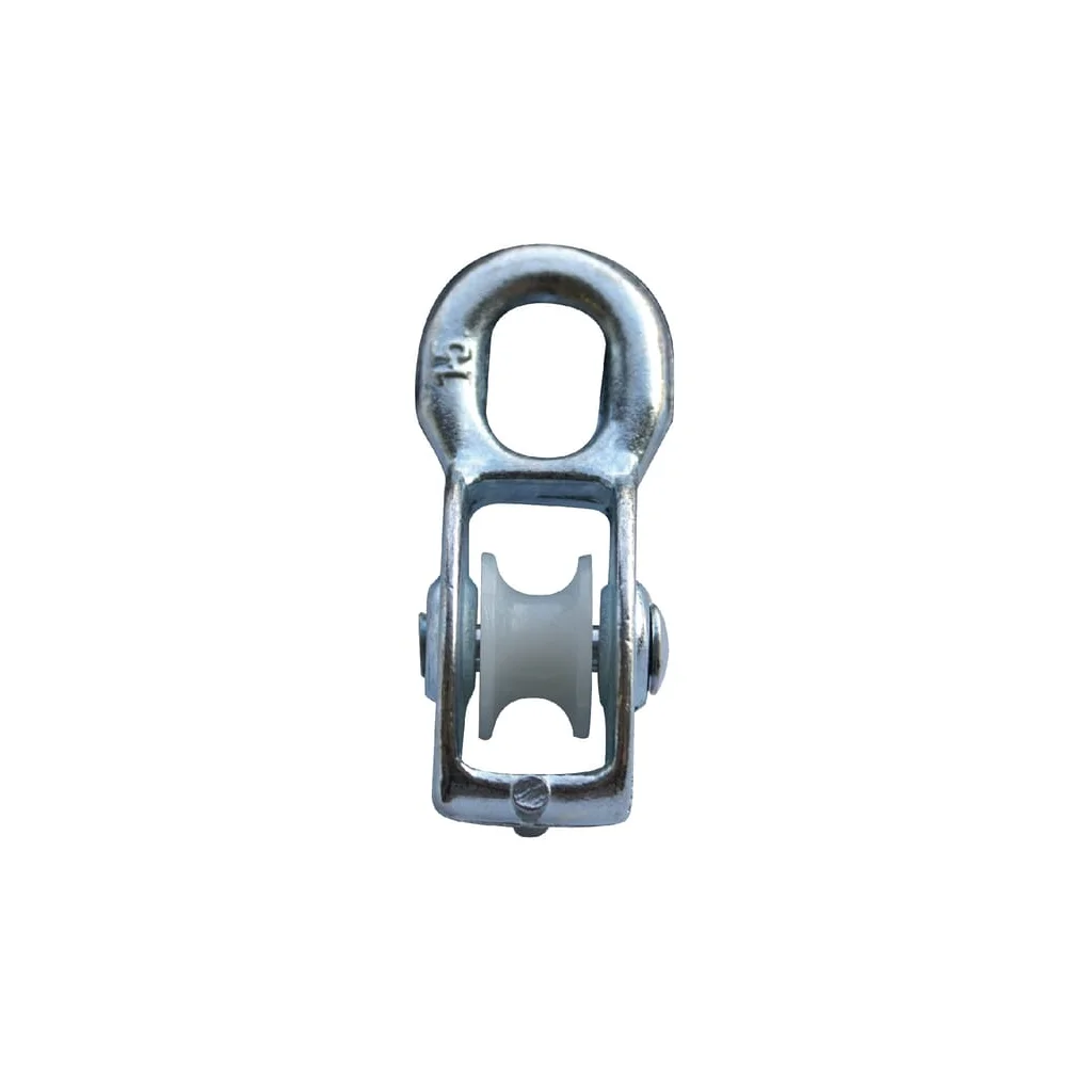 Rolă de cablu pivotantă Nylon 9mm