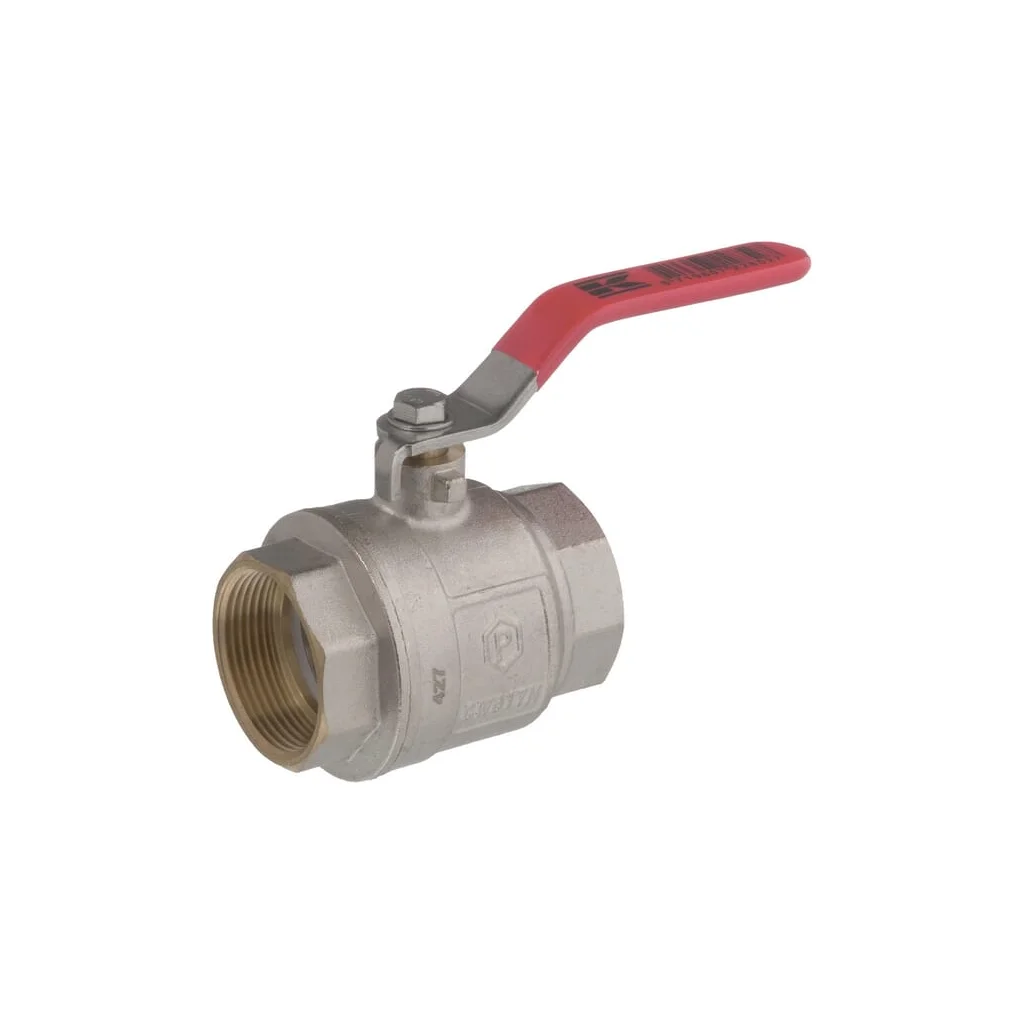 Robinet cu bilă BSP 2x mamă 1 1/2", mâner oțel inoxidabil