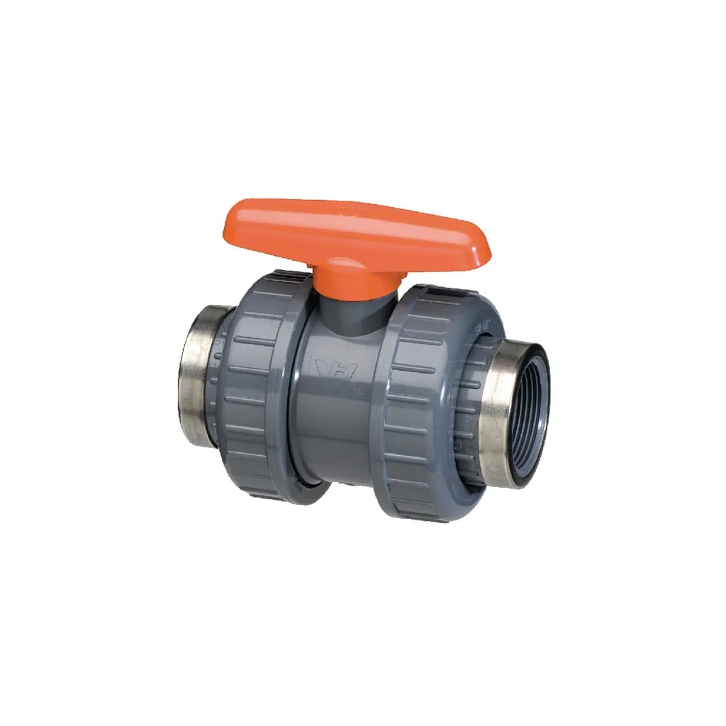 Robinet cu bilă din PVC 1 1/2"x1 1/2"