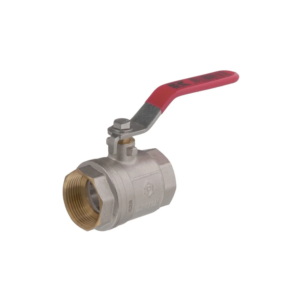 Robinet cu bilă BSP 2x mamă 1 1/4", mâner oțel inoxidabil