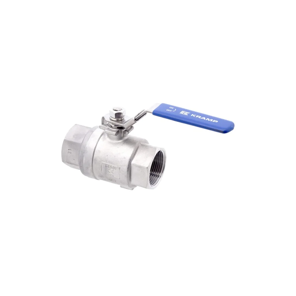 Robinet cu bilă, din oțel inoxidabil, 2xF 1 1/4''