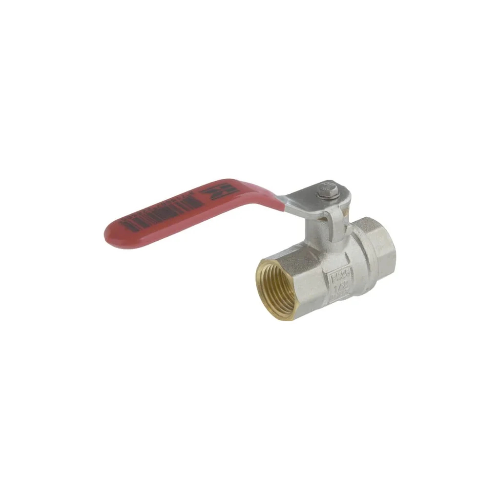 Robinet cu bilă BSP 2x mamă 1/2", mâner oțel inoxidabil