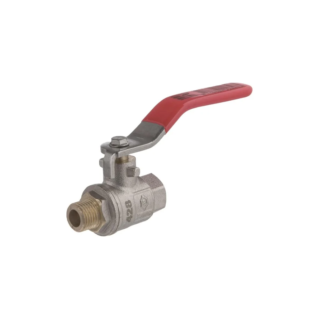 Robinet cu bilă BSP tată/mamă 1/4", mâner oțel inoxidabil