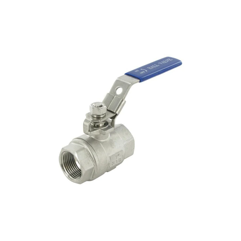 Robinet cu bilă din oțel inoxidabil 2xIG 1''