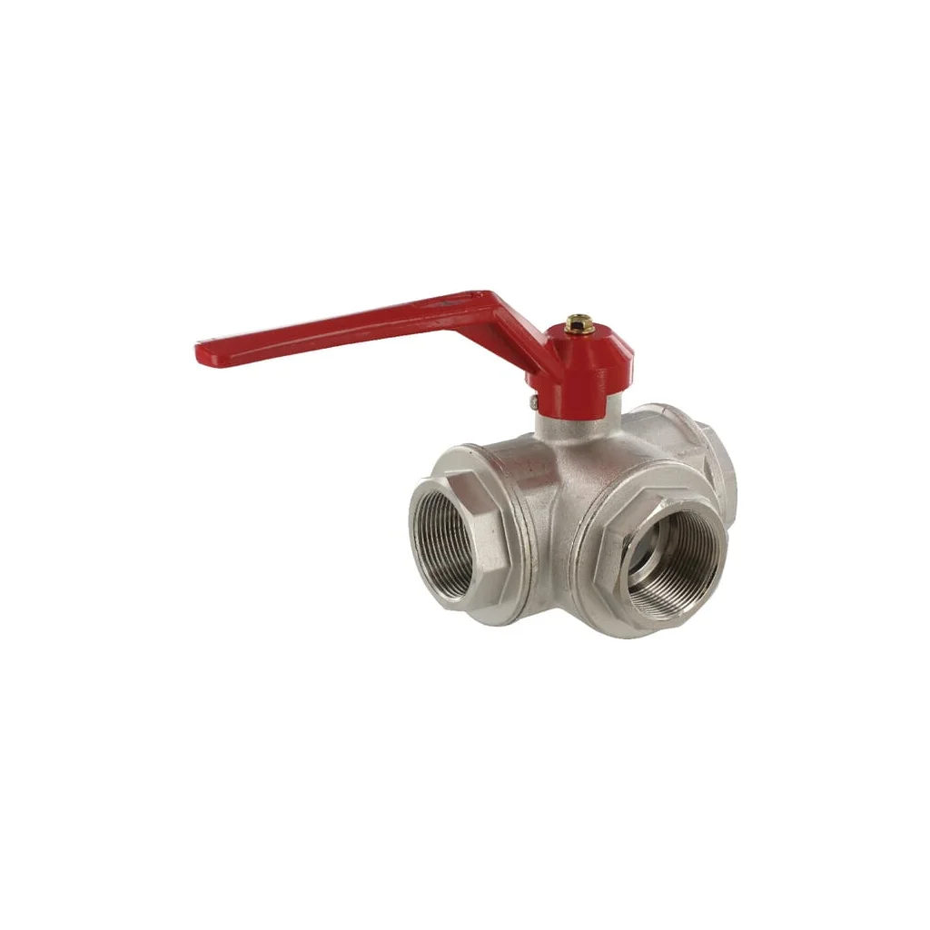Robinet cu sferă T 11/2" IT/IT 3 căi