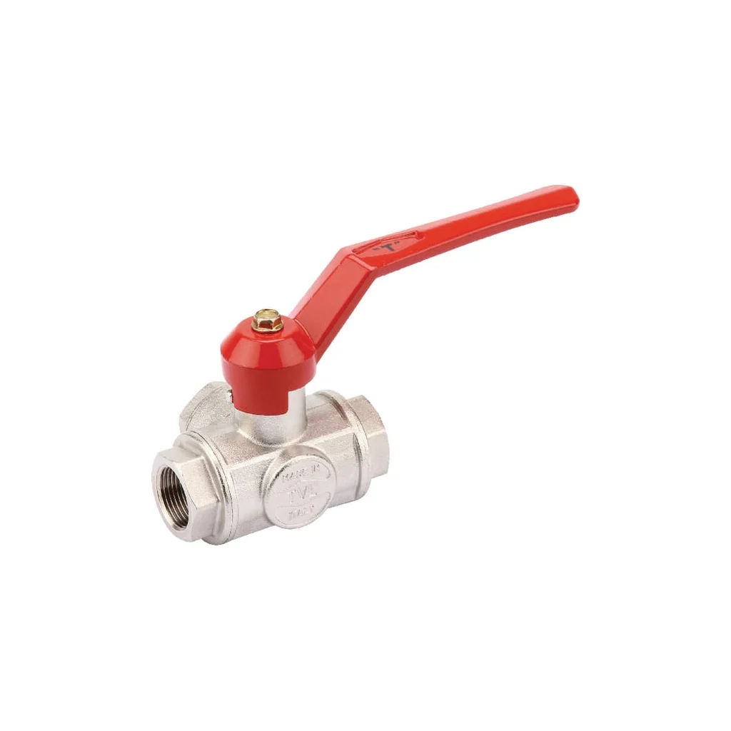 Robinet cu bilă T 3/4" IT/IT cu 3 căi