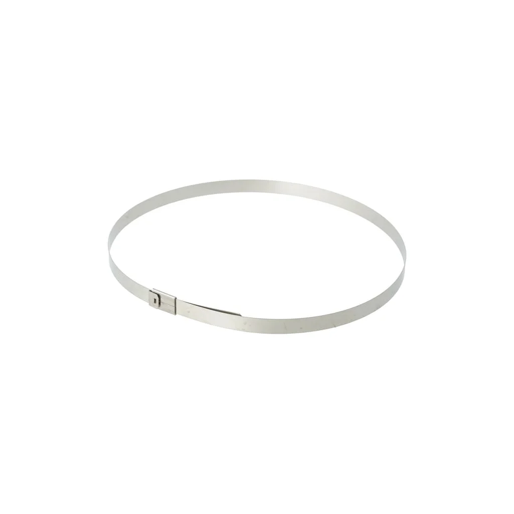 Bandă colier furtun 8x520mm oțel inoxidabil