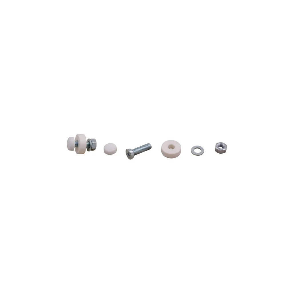 Șurub număr de înmatriculare cu piuliță și capac M6x20mm filet 20mm oțel placat cu zinc