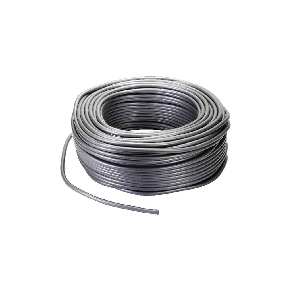 Cablu PVC 10mm argintiu