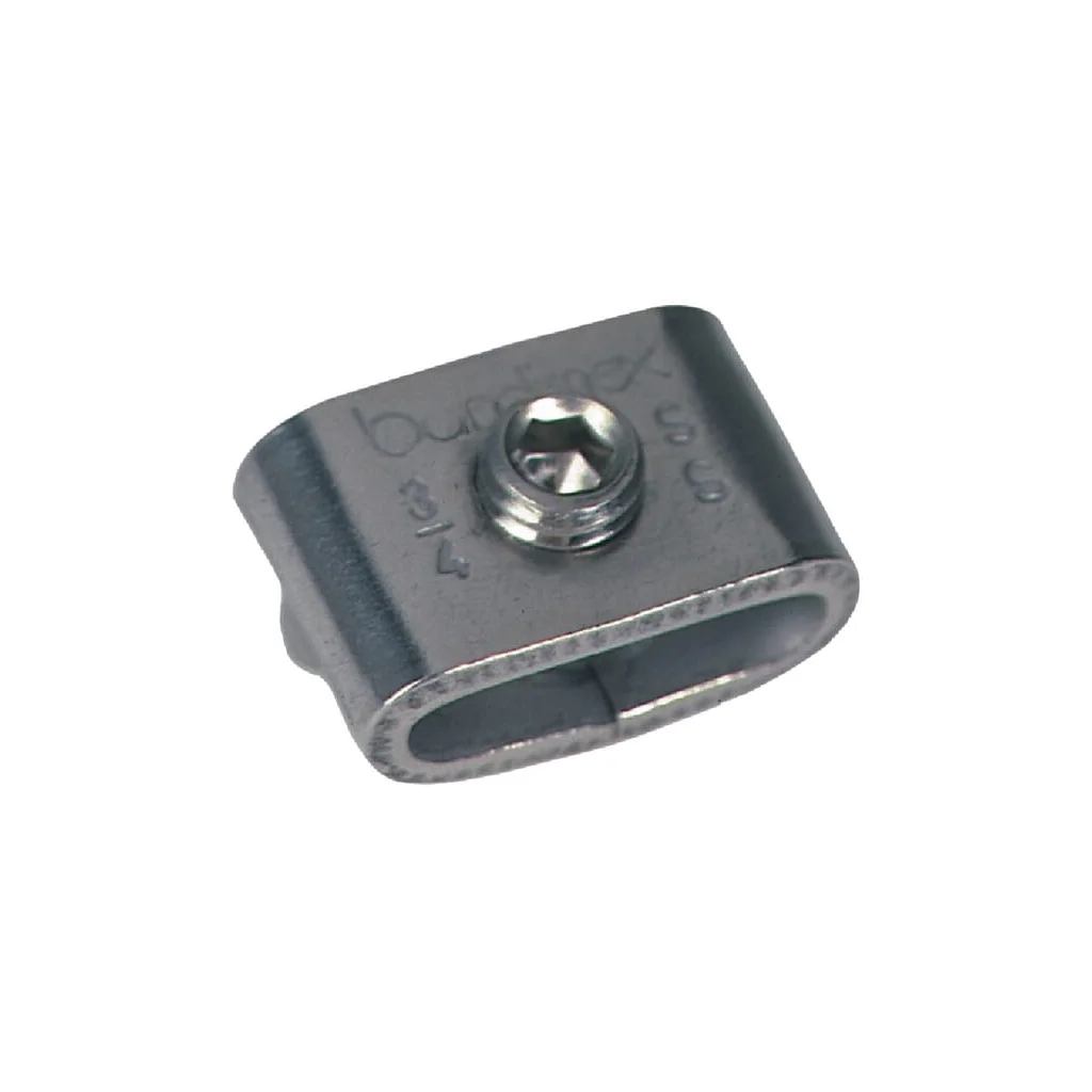 Clemă cu șurub 9,5mm oțel inoxidabil
