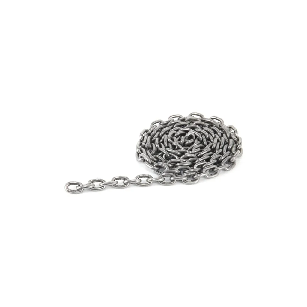 Lanț din oțel rotund negru 6mm