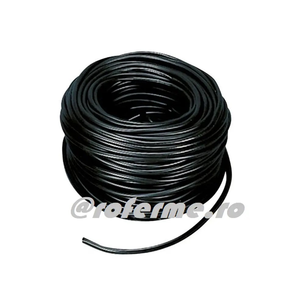 Furtun 9 mm pentru nipluri adapare, pasari, iepuri - 10 m