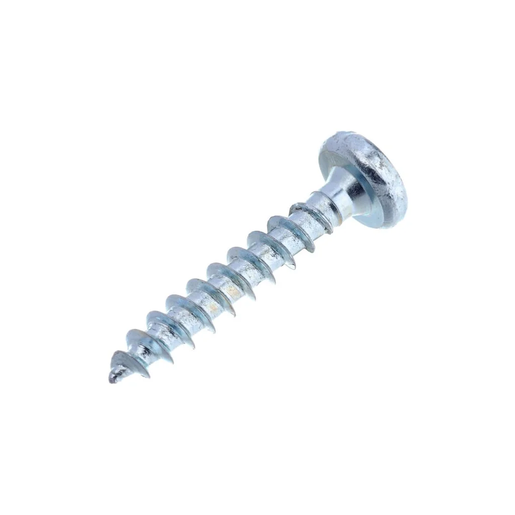 Șurub pentru lemn cap bombat în cruce PZ2 3,5x20mm oțel zincat