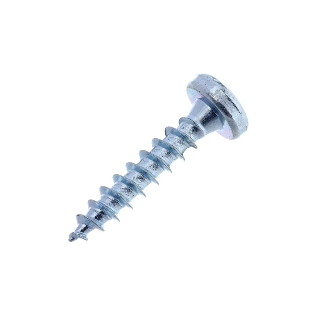 Șurub pentru lemn cap bombat în cruce PZ2 4x20mm oțel zincat