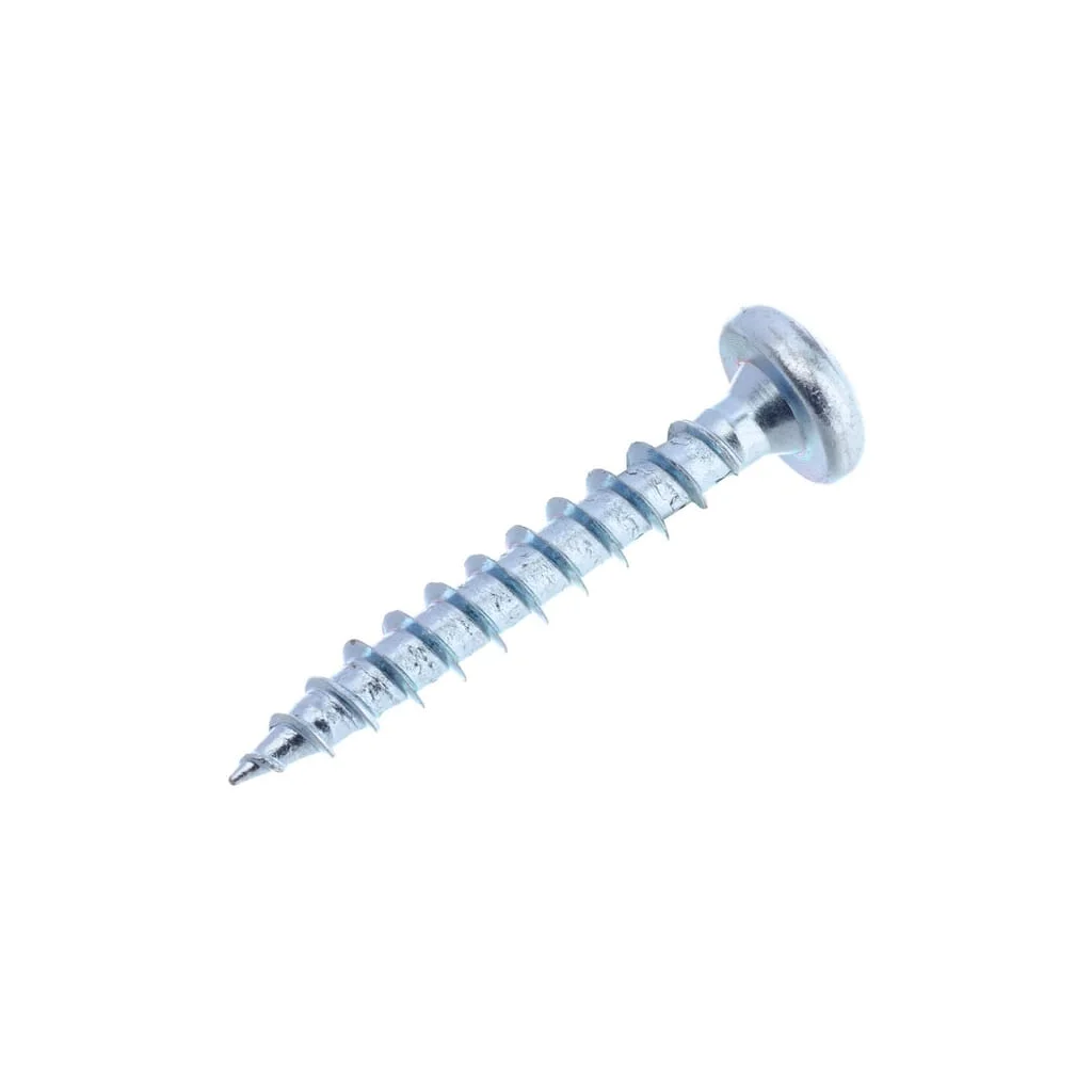 Șurub pentru lemn cap bombat în cruce PZ2 4,5x30mm oțel zincat