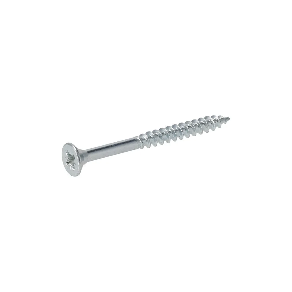 Șurub pentru lemn cap înecat în cruce PZ2 4,5x50mm oțel zincat