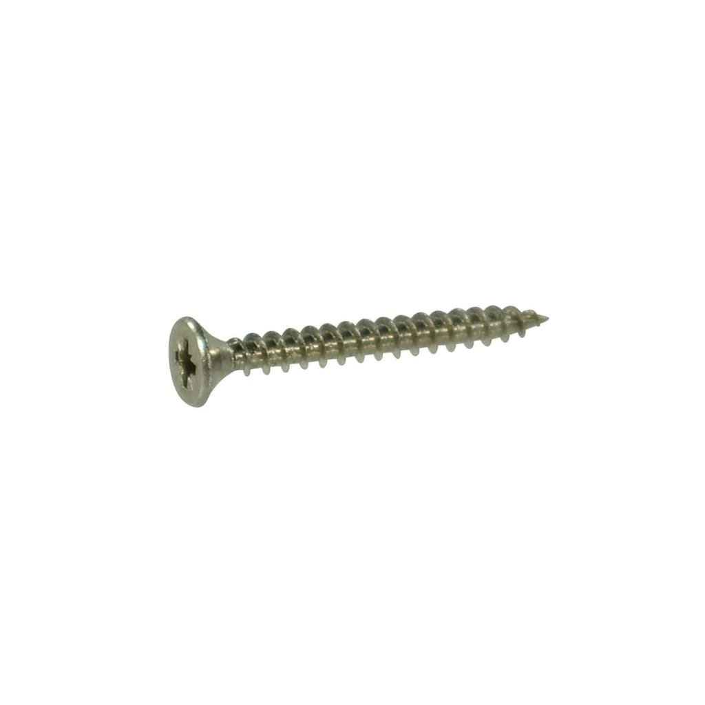 Șurub pentru lemn cap înecat în cruce PZ2 5x35mm oțel inoxidabil A2