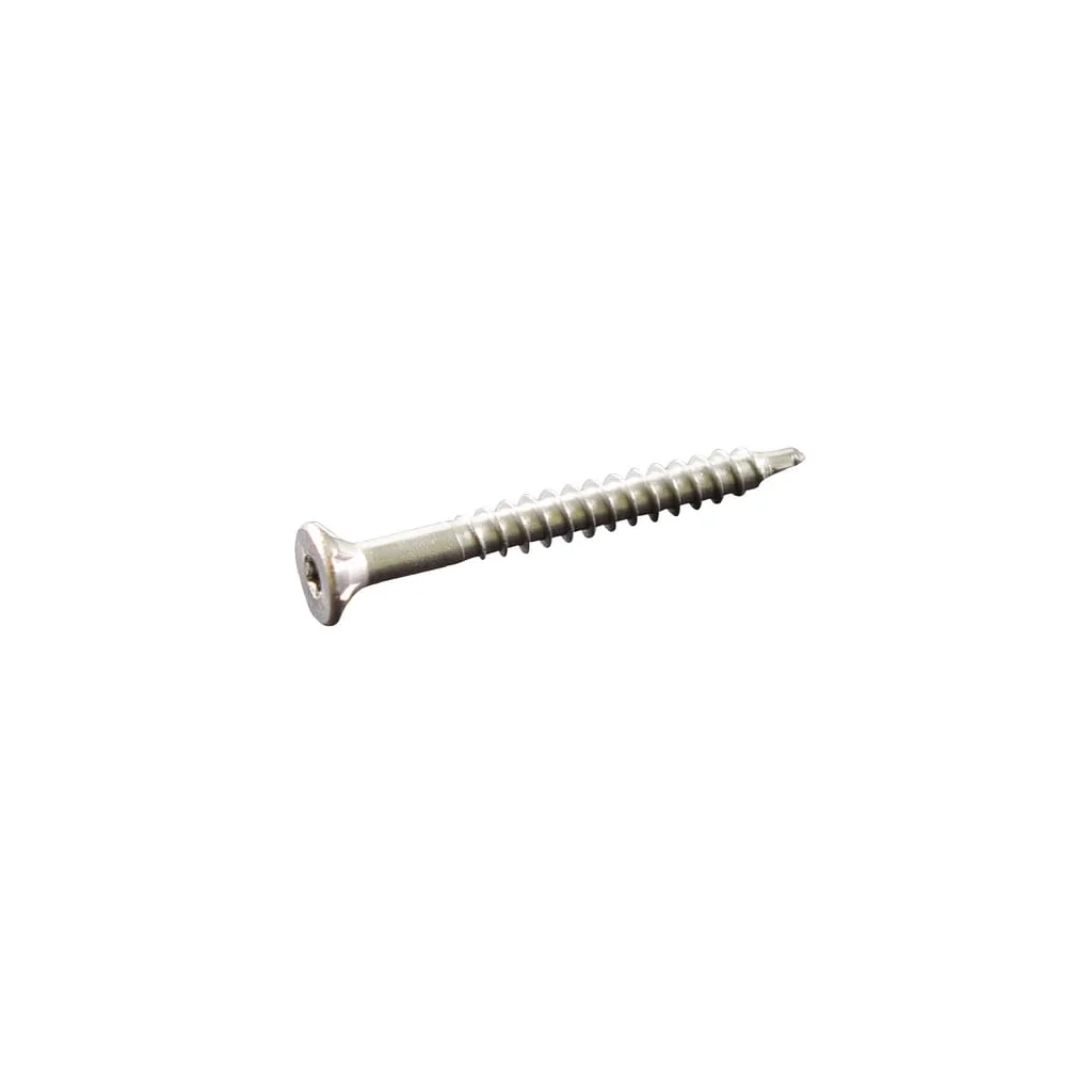 Șurub pentru lemn cap înecat torx TX20 4,5x40mm oțel inoxidabil A2