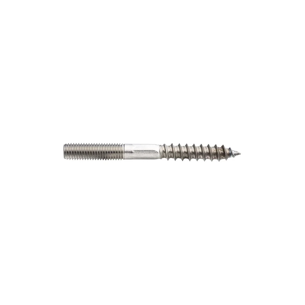 Șurub ancorare hexagonal M10x80mm oțel inoxidabil A2