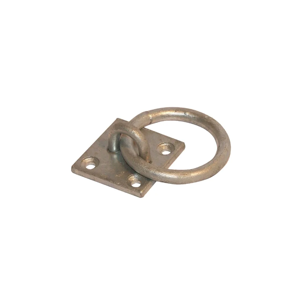 Placă 2x2" cu inel de 2" diametru