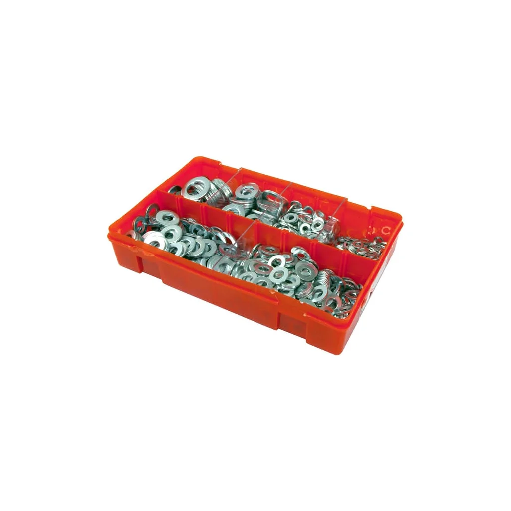 Pachet șaibe plate, metric