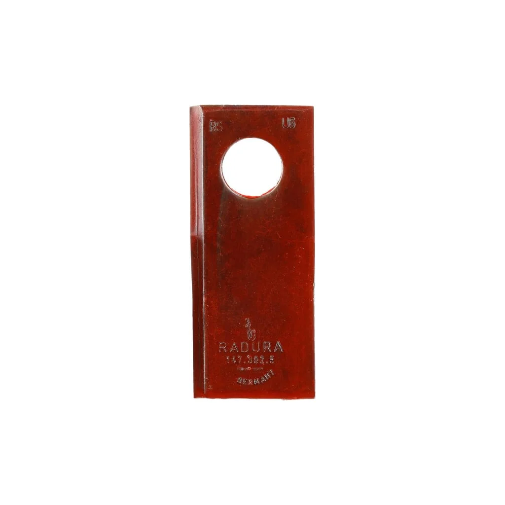 Lamă cositoare dreapta 94x40x3mm orificiu 19mm pachet 25 buc. potrivită pentru Krone
