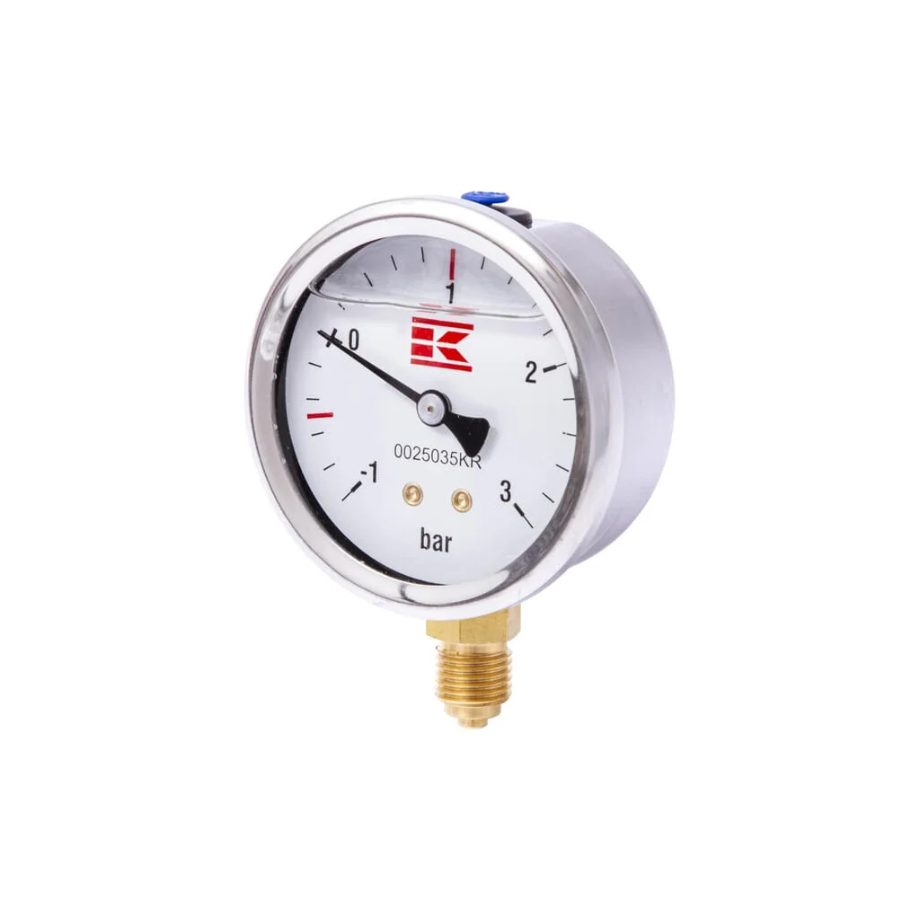 Manometru 1/4" 63mm + glicerină